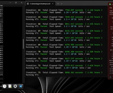 8200/2233 testing 9850x3d