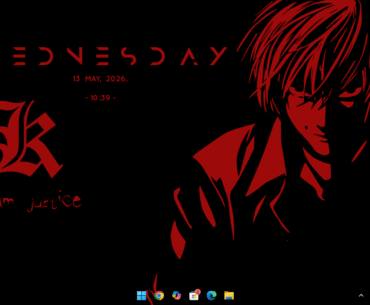 I customized my desktop to look more minimalistic — any advice to improve it further?