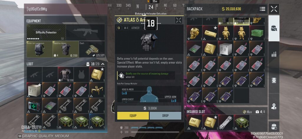 Wasted ultra gear 😭