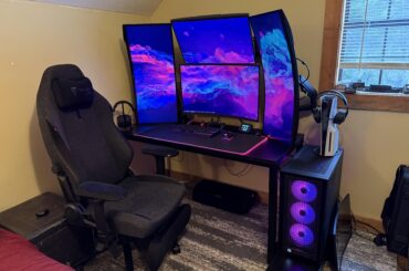 My Sunday relaxation center. Tips for improvement welcome!