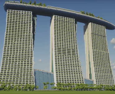 I recreated Marina Bay Sands in Minecraft!
