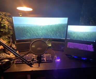 How would you rate my pretty average battle station? Any suggestions aside from a mouse pad?