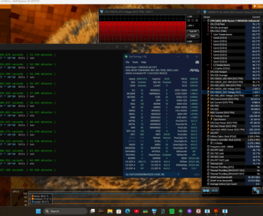 Testing CL-32 8000, 2200FCLK with 1.00 VSOC and VDDG CCD-IOD set to .950mv.