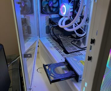 Janky Optical Drive Install