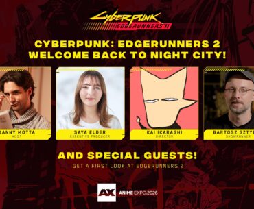 Cyberpunk: Edgerunners 2 first look to be shown at Anime Expo (July 3, 7:30 PM PT)