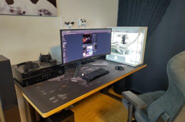 Old man's gaming setup