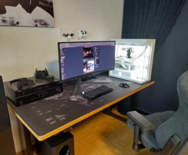 Old man's gaming setup