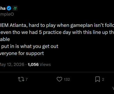 s1mple after being eliminated from IEM Atlanta - "hard to play when the gameplan isn't followed"