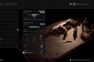 What are your loadout names?