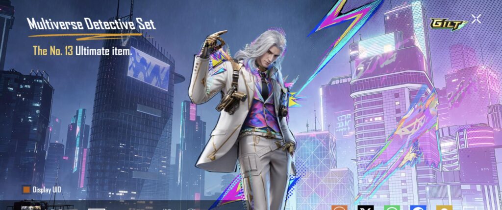 can’t believe i pulled this in 3 single spins of 60 uc 😳 my first gilt without gem redemption