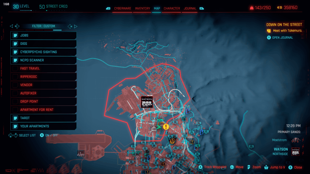 You can reach level 30 and maximum street cred just by doing all of the content in the first area