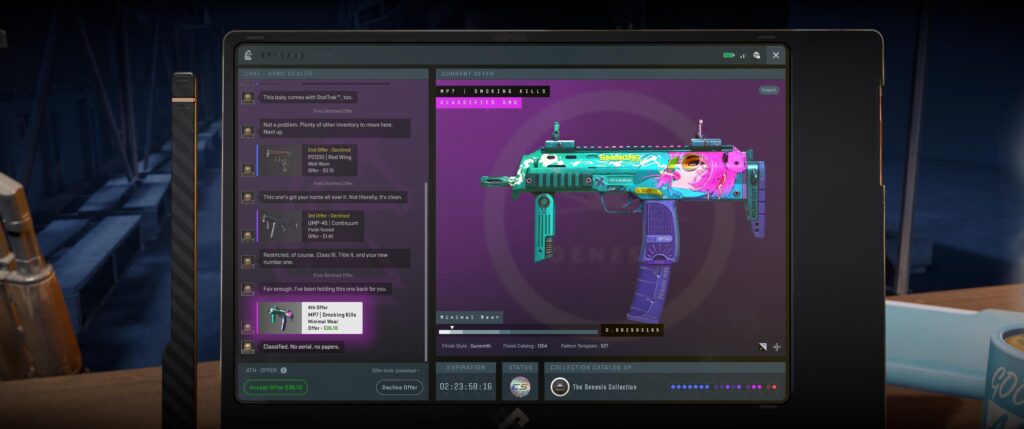 Arms Dealer Giving Higher Prices
