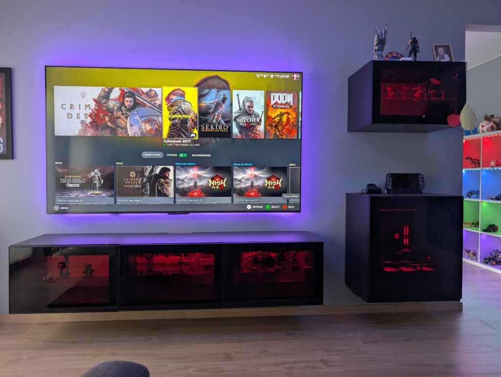 Went for the console experience