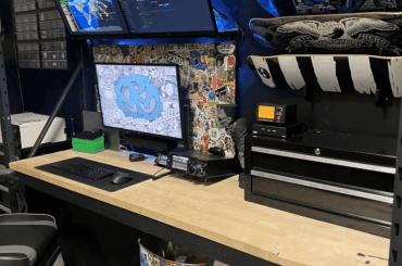 Where projects get built and games get carried.