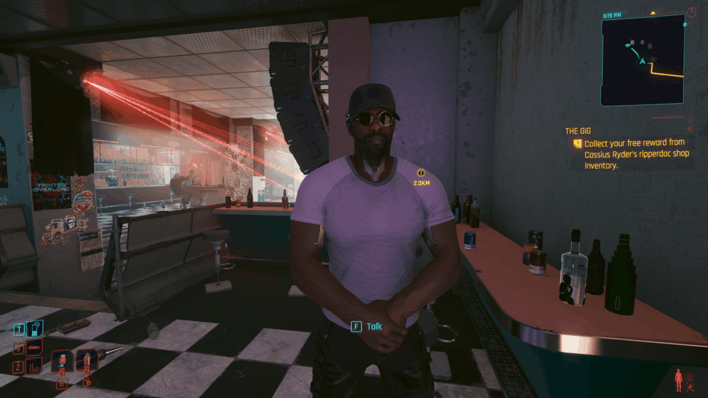Why this bodyguard at Dino Dinovic's place look like Idris Elba?