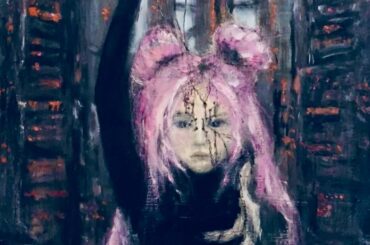 How my oilpainting looks now 🖤