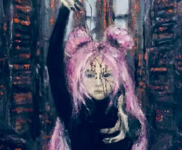 How my oilpainting looks now 🖤