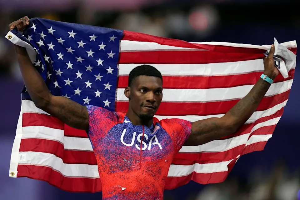 Fred Kerley will take part in the Enhanced Games (AP)