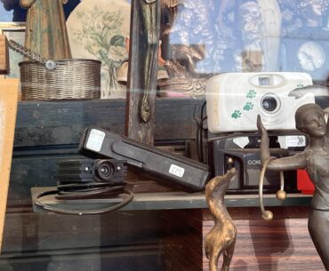 I found an EyeToy camera in a vintage store with other film cameras