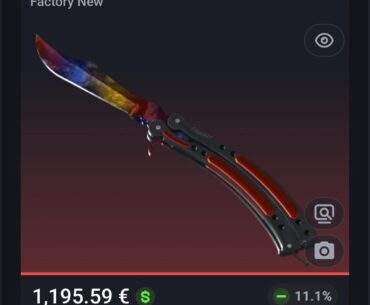 luck or not, sniped this on csfloat, normal pattern nothing crazy (hope he dont reverse)