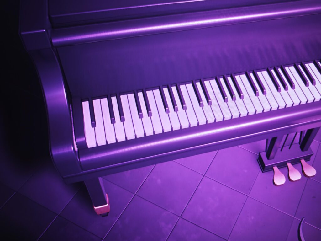 Grand piano keys are wrong Grand piano keys are wrong