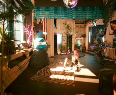 When someone asks why I keep playing Cyberpunk 2077… I just show them my apartment