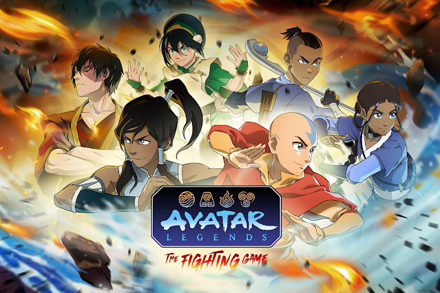 'Avatar Legends: The Fighting Game' Key Art