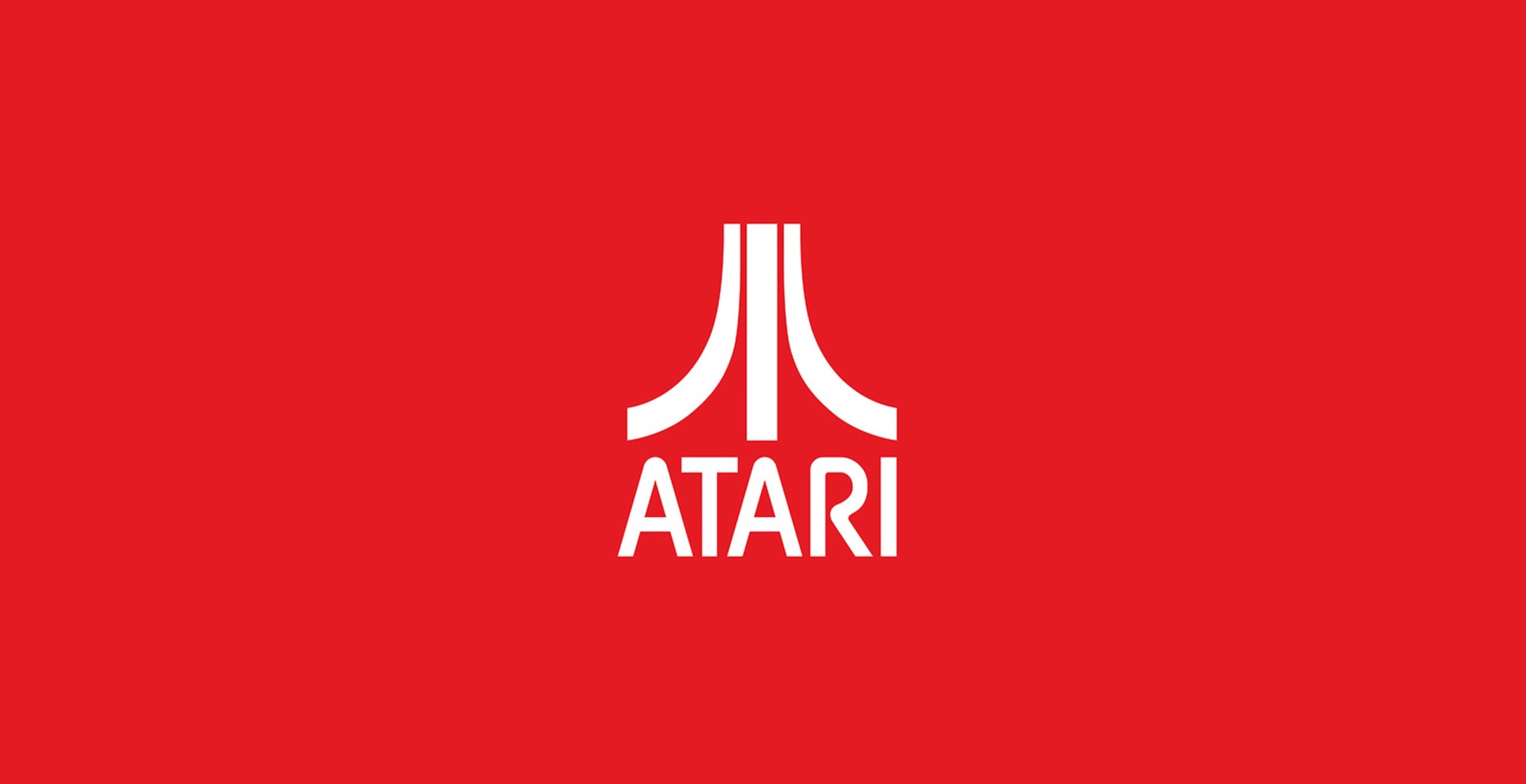 Atari May Be Bringing Back a 1983 8-Bit Gaming Machine The Atari logo, centered in the middle of a red background