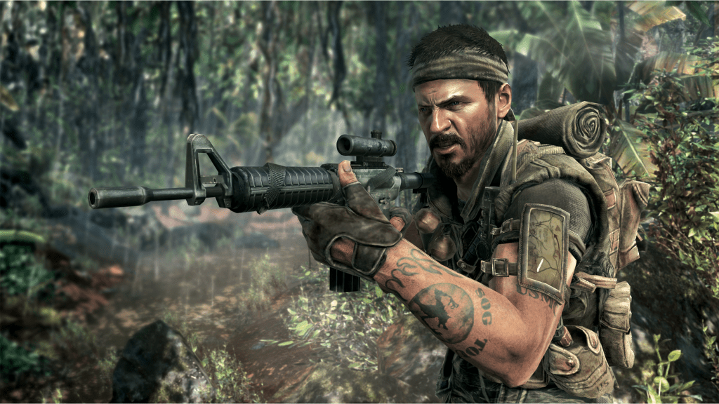 A screenshot from Call of Duty: Black Ops.