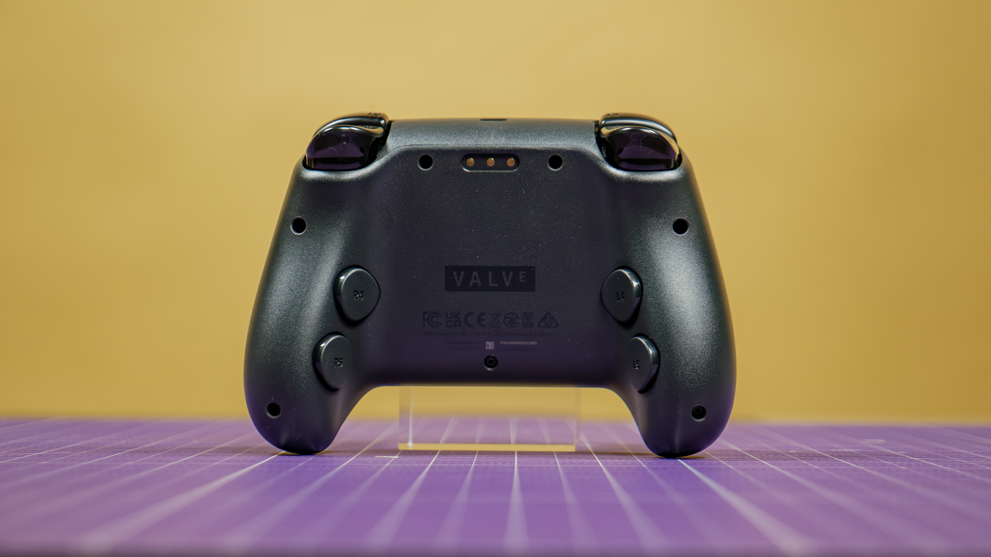 The back of the Steam Controller.