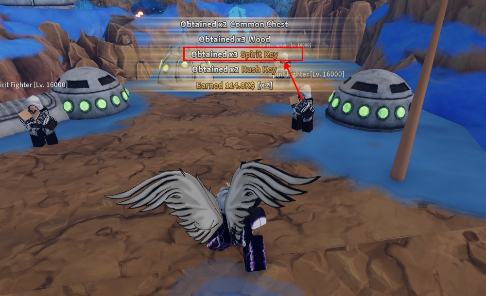 Farm Spirit Key in Sailor Piece