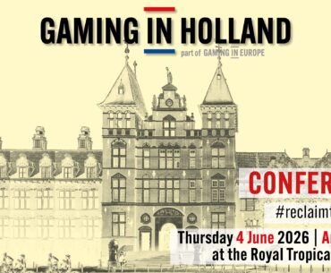 Gaming in Holland Conference agenda