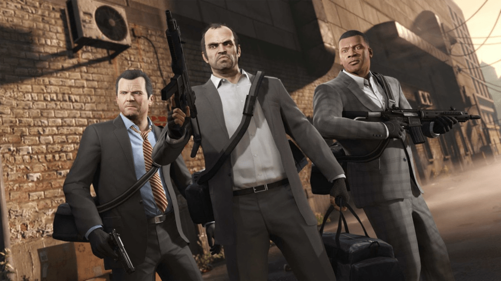 A screenshot from Grand Theft Auto V.