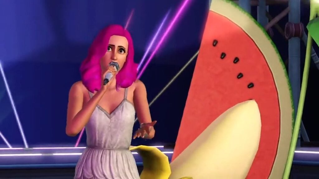 The Sims Insider Returns With New Project X Gossip and The Team's Excitement For Paralives 5 Katy Perry The One That Got Away Die Sims 3 Showtime 2 25 screenshot