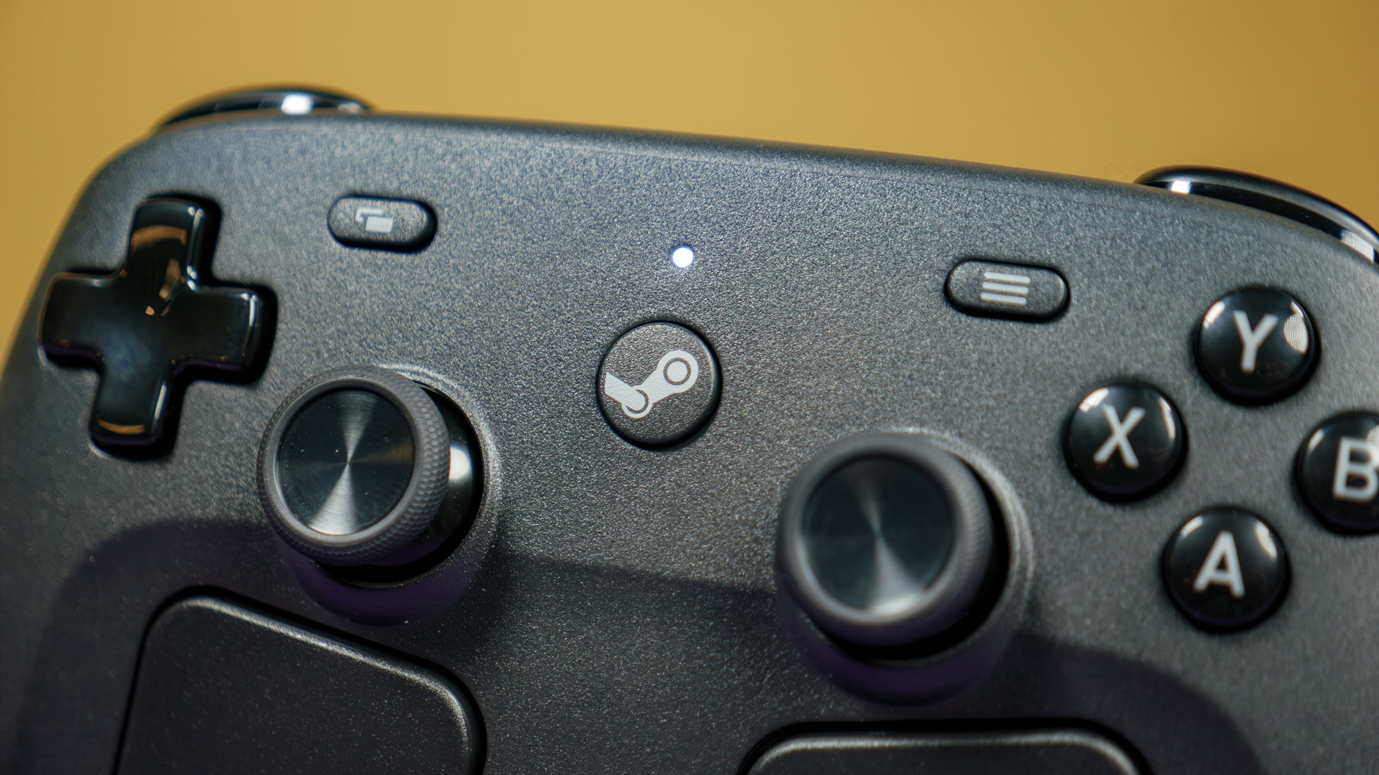 Steam Controller up close
