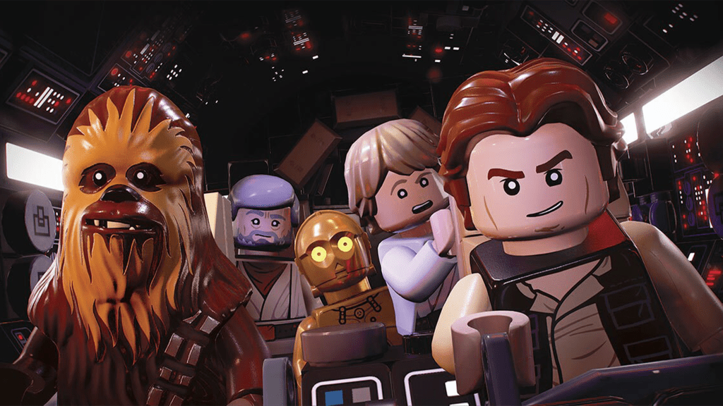 A screenshot from LEGO Star Wars: The Skywalker Saga.