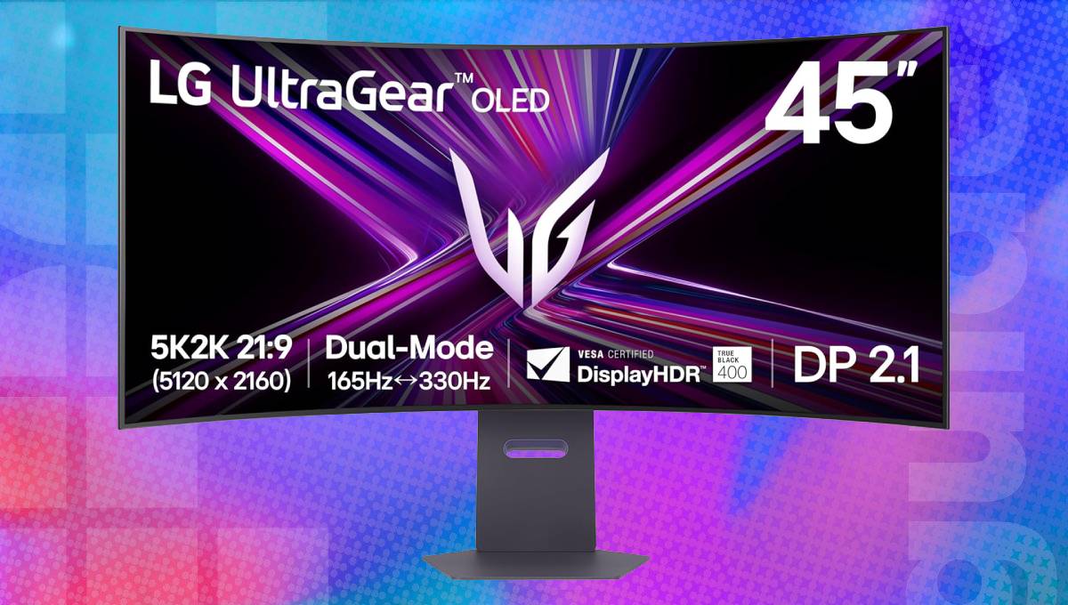 Premium LG UltraGear 45-inch OLED 5K2K gaming monitor spotted with substantial discount on Amazon Premium LG UltraGear 45-inch OLED 5K2K gaming monitor spotted with substantial discount on Amazon