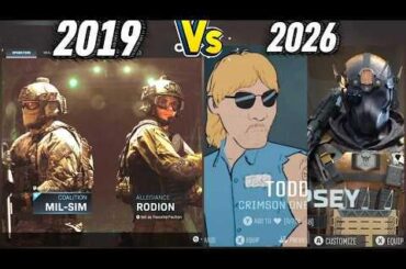 [COD] COD 2019 vs COD 2026 Operators And Lobby 😳 What Happened to Call of Duty..