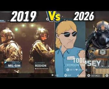 [COD] COD 2019 vs COD 2026 Operators And Lobby 😳 What Happened to Call of Duty..