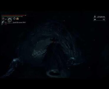 Time to say goodbye to Bloodborne, but more importantly a single boss; The Orphan of Kos. I've been helping people fight only him for 11 years. Thousands of fights, Thousands of kills. But the player base has shrunk to a point where I don't get summoned anymore. If you ever summoned me, Thank you