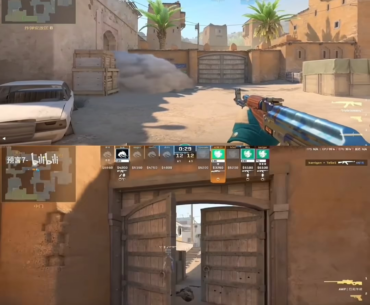 NiKo and m0NESY's POV during donk's 1v3