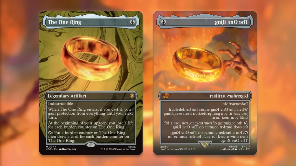 MTG The One Ring Art
