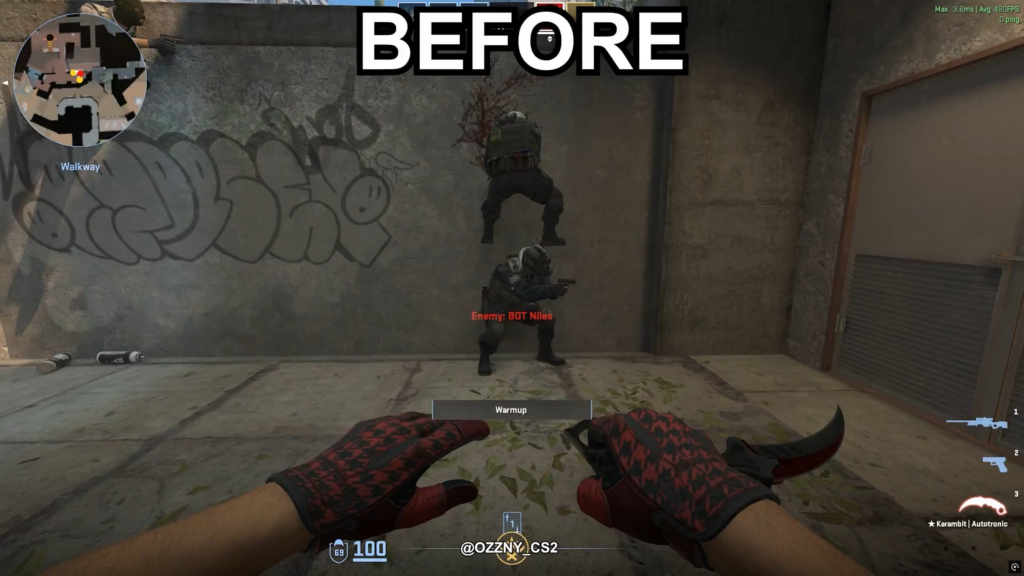 Demonstration of the new triple boost inaccuracy