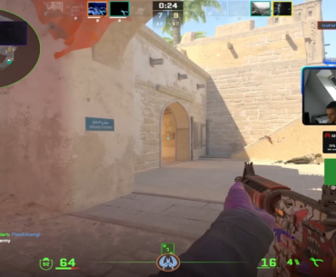 Smoke kill in a 3K Faceit ELO lobby to win a 1v1