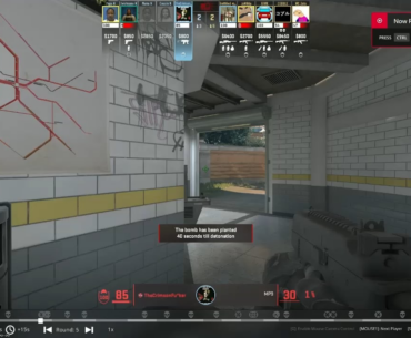 Guy forgets in the middle of the round that he is CT and starts shooting us while we are ninjaing HAHAHAHA