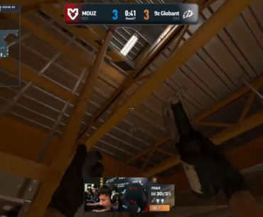 The Finnish casters were vibing during the Max 1v2 clutch against MOUZ