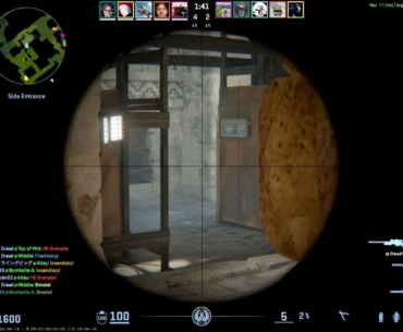 probably my insane no scope