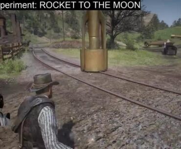 I turned RDR2 into a space sim, using only dynamite as fuel.