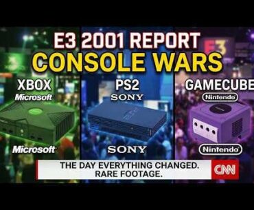Rare E3 2001 CNN Footage: The 2001 Console War Begins