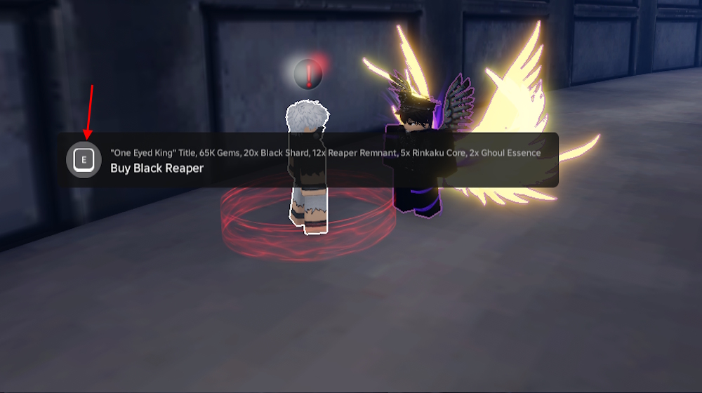 Purchase Black Reaper in Sailor Piece
